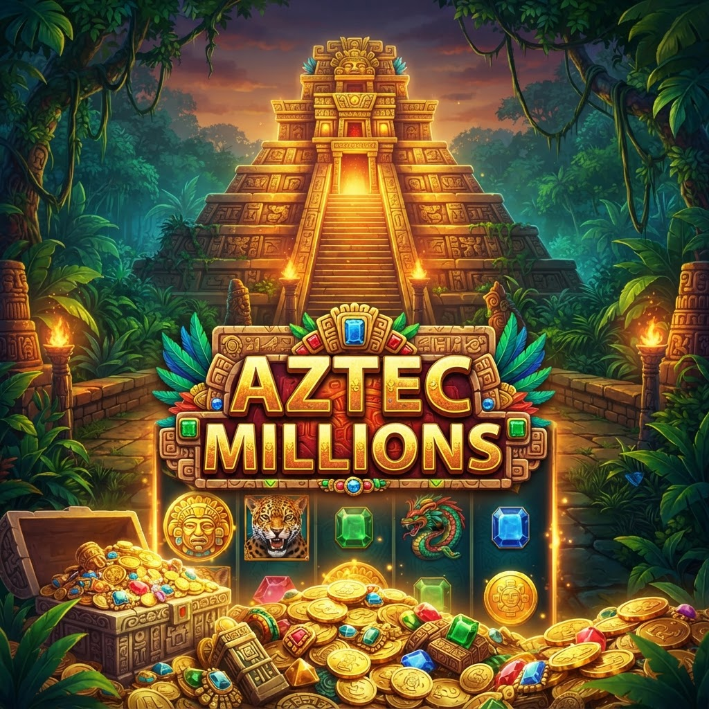 Aztec Millions progressive jackpot slot